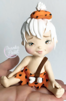 Porodica-Kremenko-Bam-Bam-figura-od-fondana