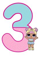 Jestive slike za torte Lol lutkice