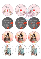 Jestive slike za torte, medenjake, mafine, makaronse, popse, mini krofnice